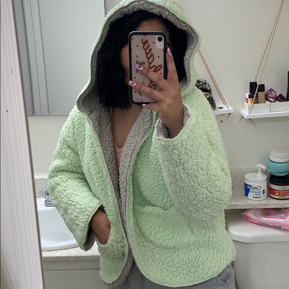 Reversible teddy jacket - Picture 6 of 6